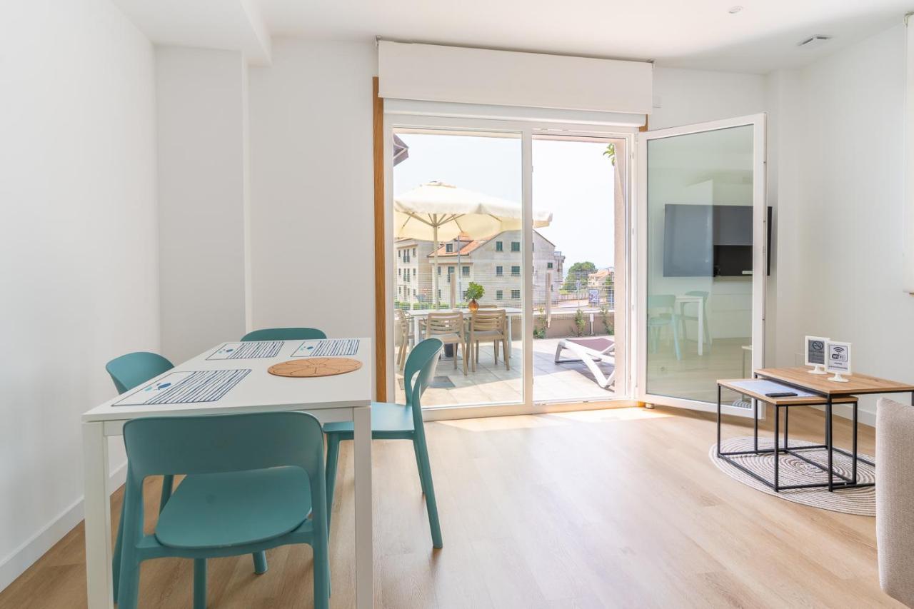 Apartamentos Areas Do Mar - Apart 1 Y 2 Sanxenxo Luaran gambar